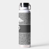 Bouteille D'eau Infirmière Praticien Graduation Argent Personnalis (Arrière)