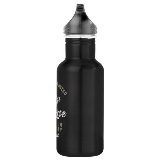 Bouteille D'eau Infirmière responsable (Droite)