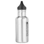 Bouteille D'eau Ingénieur civil (Gauche)