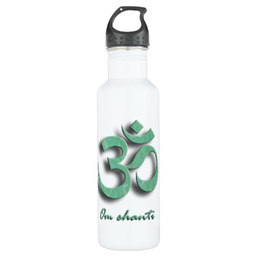 Bouteille d'eau inoxydable de symbole de l'OM (Devant)
