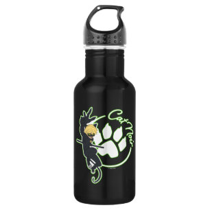 Bouteille D'eau Insigne Cat Noir