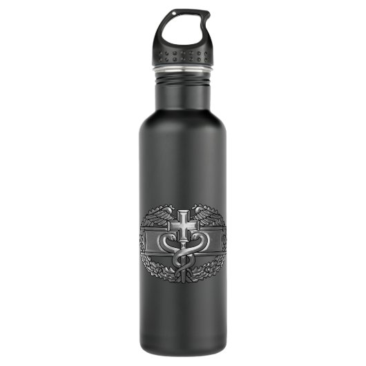 Bouteille D'eau Insigne de la médaille de combat (Devant)