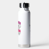 Bouteille D'eau Inspiration word "always keep a positive mindset"  (Gym)