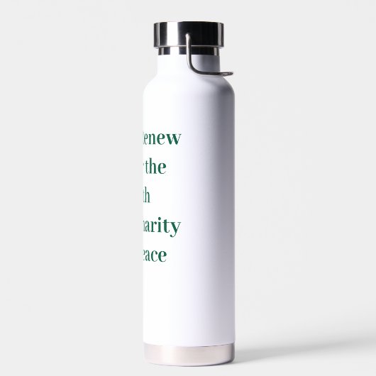 Bouteille D'eau Inspirational Water Bottle (Gauche)