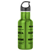 Bouteille D'eau Instrument Harmonica le plus important (Devant)