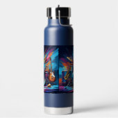 Bouteille D'eau Instruments de musique de nom personnalisé (Gym)