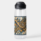 Bouteille D'eau Instruments de musique de nom personnalisé (Arrière)