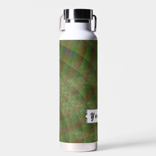 Bouteille D'eau Interférence de Moldy par Kenneth Yoncich (Avant)