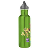 Bouteille D'eau International de CTC - fleurs (Gauche)