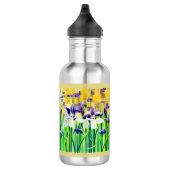 Bouteille d'eau Iris Abstrait (Droite)