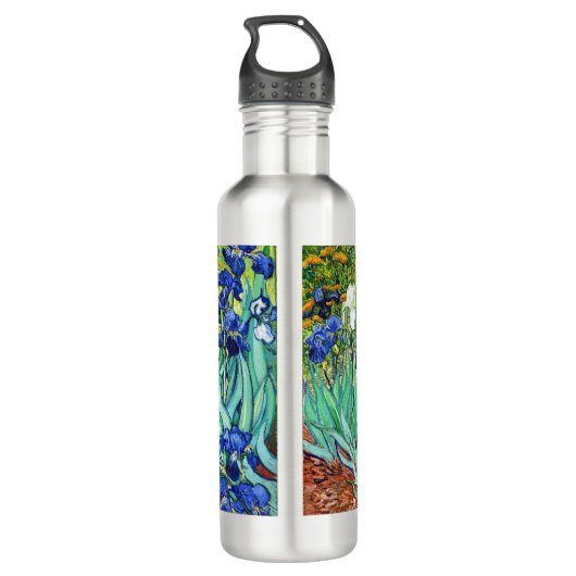 Bouteille D'eau Iris par Vincent van Gogh (Dos)