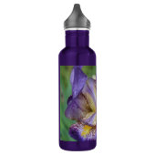 Bouteille D'eau Iris Violet (Iris Germanica) (Gauche)