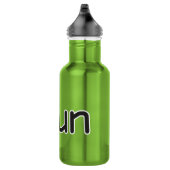 Bouteille D'eau Irun - noir (Droite)