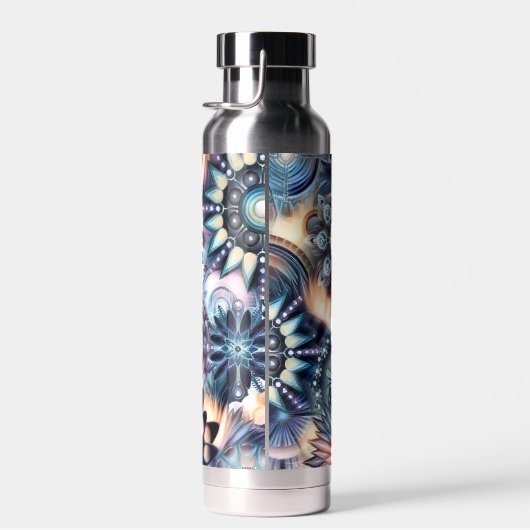 Bouteille d'eau isolation conception personnalisée (Plage)