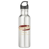 Bouteille d'eau isolée Bloomberg, eau Bloomberg (Devant)