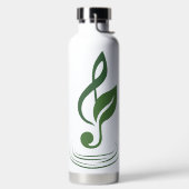 Bouteille d'eau isolée Logo Heather Niemi Savage (Droite)