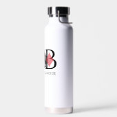 Bouteille d'eau isolée PBB - Rouge (Gauche)