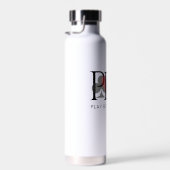 Bouteille d'eau isolée PBB - Rouge (Plage)