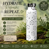 Bouteille d'eau isolée personnalisée