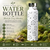 Bouteille d'eau isolée personnalisée