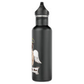 Bouteille D'eau It Wasn't Me angel pug funny quote (Droite)