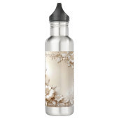 Bouteille D'eau Ivory Flowers Water Bottle (Gauche)