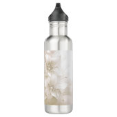 Bouteille D'eau Ivory White Flowers Water Bottle (Droite)