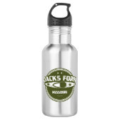 Bouteille D'eau Jacks Fork River Missouri Kayak (Devant)