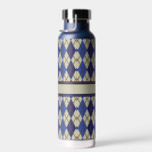Bouteille D'eau Jacquard de Scone aux bleuets (Plage)