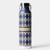 Bouteille D'eau Jacquard de Scone aux bleuets (Avant)