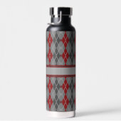 Bouteille D'eau Jacquard des cendres et des membres (Plage)