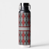 Bouteille D'eau Jacquard des cendres et des membres (Avant)