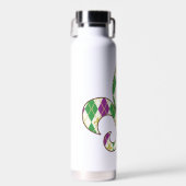 Bouteille D'eau Jacquard Mardi Gras (Avant)