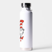 Bouteille D'eau J'adore le Chat dans le Chapeau (Gauche)