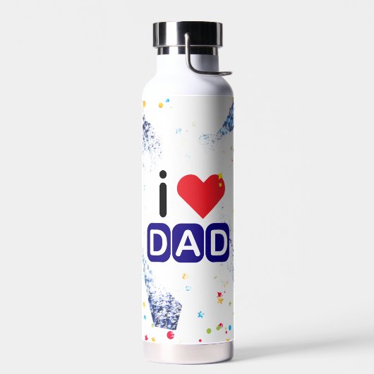 Bouteille D'eau J'adore Papa (Gauche)