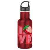 BOUTEILLE D'EAU J'ADORE STRAWBERRY (Devant)