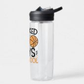 Bouteille D'eau J'ai Dunked 100 Days of School Basketball Player (Gauche)