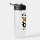 Bouteille D'eau J'ai Dunked 100 Days of School Basketball Player (Droite)