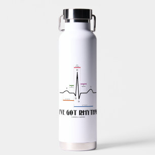 Bouteille D'eau J'ai le rythme ECG EKG Electrocardiogramme