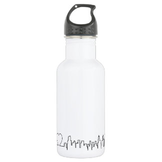 Bouteille D'eau J'aime Chicago dans un style extraordinaire d'ecg
