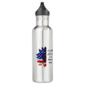 Bouteille D'eau J'aime Jésus et l'Amérique aussi (Droite)