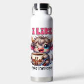 Bouteille D'eau J'aime le café plus que les gens (Avant)