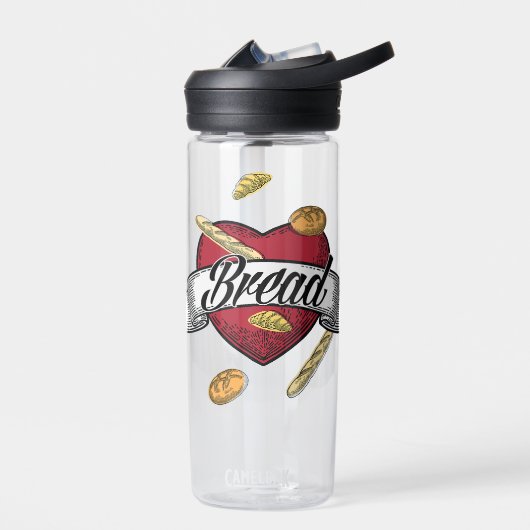 Bouteille D'eau J'aime le pain (Gauche)