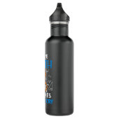 Bouteille D'eau J'Aime Les Maths Ça Fait Pleurer Les Gens (Droite)