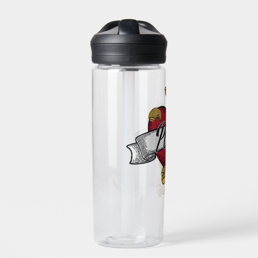 Bouteille D'eau J'aime les pâtes (Extérieur)