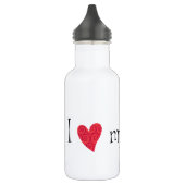 Bouteille D'eau J'aime ma Biewer Terrier (Gauche)