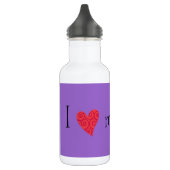 Bouteille D'eau J'aime ma dalmate (Gauche)