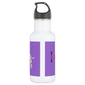 Bouteille D'eau J'aime ma dalmate (Dos)