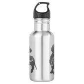 Bouteille D'eau J'aime ma saucisse de Doxie Teckel de teckel (Devant)