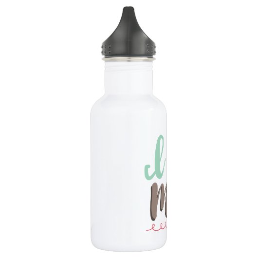Bouteille D'eau J'aime maman (Gauche)